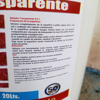 Sellador transparente - Img 116534503