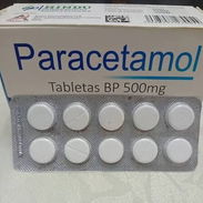 Paracetamol de 500mg de 10 tab x 550cup✅️ solo servicio de mensajería por costo adicional 🛵 - Img 58216657