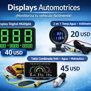 Reloj de temperatura, voltaje y presión de aceite digital LCD NUEVOS!!!!! - Img 48158464
