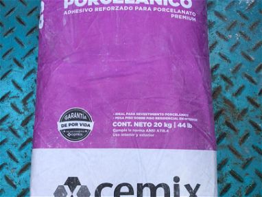 Cemento cola importado de 20kg, Cemix 54152738 - Img 65119653
