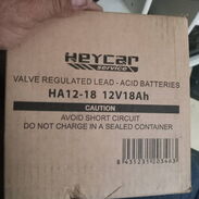 Batería backup heycar 12v 18ah nueva en caja 58483450 - Img 45301476