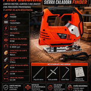 🪚 SIERRA CALADORA 🪚 FINDER 810W. MENSAJERÍA CON FACTURA Y GARANTÍA. 📲 54833699 - Img 56025391