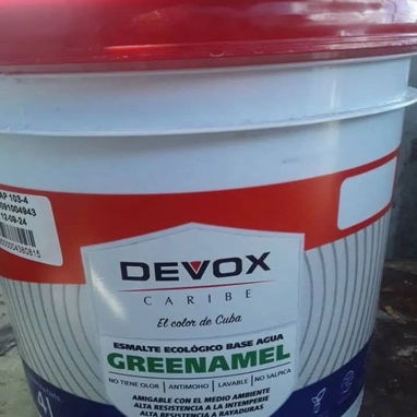 PINTURA VINIL marca devox y juno para exteriores con humedad e ideal para interior - Img 119614342