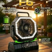Ventilador recargable 12-58horas con batería GIRA - Img 55384839