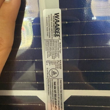 Panel Solar Bifacial Monocristalino 590W WAAREE 🏠 230 USD - 3/3
