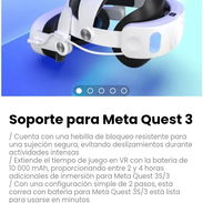Soporte para Meta Quest 3. / Cuenta con una hebilla de bloqueo resistente para una sujeción segura - Img 54040803