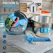 Olla presion 5L para gas e induccion - Img 56258040