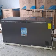Freezer grande de 20 pies marca MILEXUS color gris doble puerta nuevo en su caja con garantía ✅️ - Img 55847541