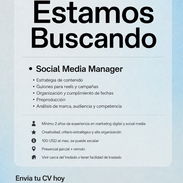 Buscamos SOCIAL MEDIA MANAGER - Img 56153364