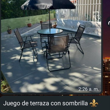 Juego de muebles y de comedor para exteriores - Img 122726894