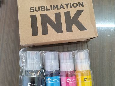 Tinta Para sublimacion 4 colores sellados originales - Img 68355819