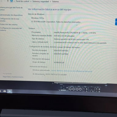 Laptop Lenovo 4h de duración de batería ideal para estos tiempos de apagón - 3/6