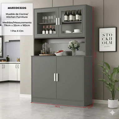 Mueble para cocina | Aparador de cocina ( 5 colores disponibles) ⭐️Domicilio Incluido⭐️ - 5/5