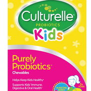 Culturelle Probióticos Suplemento Masticable Diario Puramente Probiótico para Niños, Apoyo a la Inmunidad y la Digestión - Img 53081438