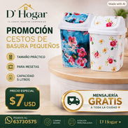 Cesto de Basura. Domicilio Incluido - Img 57101295