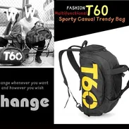 🎒 Bolso/Mochila Deportiva de Viaje – Gran Capacidad 2 en 1 - Img 56243104
