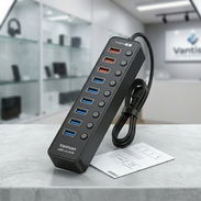 Extension USB 3.0 con 10 Tomas 7 Copia 3 Carga *PRECIO 75 USD* - Img 54571643