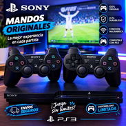 🎮 ¡PS3 SLIM 50 MIL! 🔥 160GB, pirateada, con juegos y 2 mandos. ¡No dejes pasar esta oportunidad! - Img 57863046