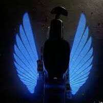Luces de Bienvenida de Alas de Ángel para Motos – Proyección LED Universal - Img 112057572