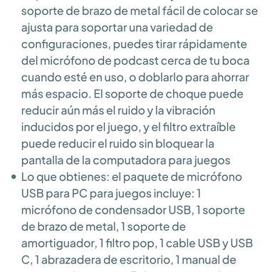 Micrófono USB con condensador y cancelación de ruido - MAONO DGM20S 🌐 $65.54 - 10/10