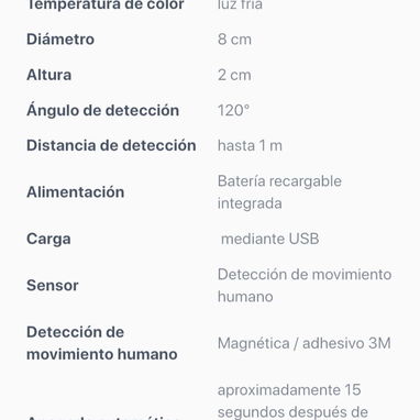 6 Lámparas con sensor de movimiento - 4/4