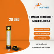 Lámpara recargable solar - Img 56445531