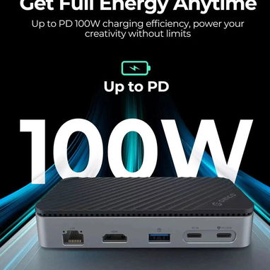 Docking Station ORICO 10 IN 1 (Estación de acoplamiento ORICO 10-EN-1 con gabinete SSD M.2) en 100 USD - Img 123332121