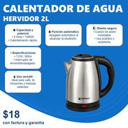 Calentador hervidor de agua 2L - Img 56456053