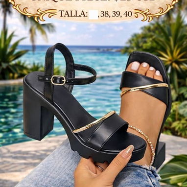 Zapatos de mujer, sandalias, zapatos de vestir, tacones - Img 117683791