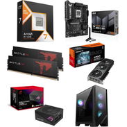 PC COMPLETA 7 9850X3D PC PC 🤩RX 9060 XT 8GB OC +Asus TUF Gaming B850-E WIFI +32 DDR5 +750W 🆕 0km - Img 54752820