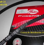 CORREA DE DISTRIBUCIÓN 116x¾ (116x19) para Renault 21 (gasolina) Cilindrada 2.0 y 2.2 - Img 48492834