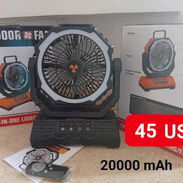 VENTILADOR RECARGABLE 20000 mAh - Img 56937619