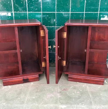 ⚜️ Mesitas de Noche antiguas | Entrega incluida 🚚 - Img 93885316