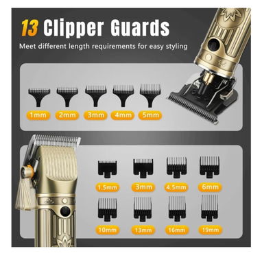 Máquinas de pelar inalámbricas (Kit completo 4 en 1) el juego perfecto para tu barbería 💈 - Img 123307503