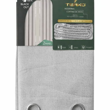 Cortina Terko 100 % Blackout 1.40*2.20 cm 17000 cup - 2/8