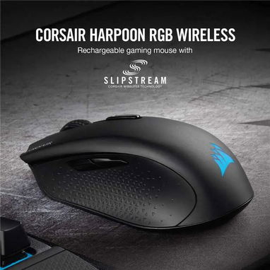 Mouse Corsair Harpoon RGB Wireless Black - 3/7