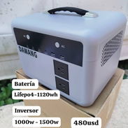 Estación de energía de 1000w con batería de litium de 1120wh 20 - Img 55831221