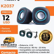 BOCINA PARA PC K2037 - Img 55124121