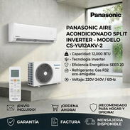 Vendo Split 1 Tonelada Panasonic Inverter !! Mensajeria Incluida !! - Img 57924445
