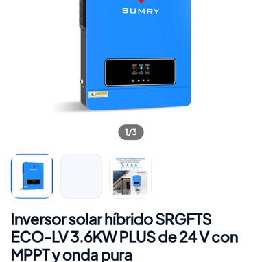 Generadores de energía kit solares powerbank ecoflow inversores - 10/10