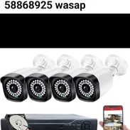 Kit de vigilancia 4 camaras 2mp fulhd con todo para instalar 58868925 wasap - Img 53101651