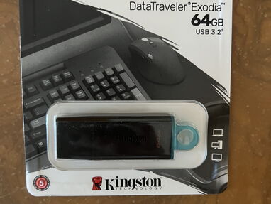 MEMORIA USB FLASH 64gb , marca kingston nueva en caja selladas - Img 55754568