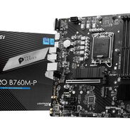 🎁 Board MSI Pro B760M-P ✅ New! + Transporte y Garantía - Img 55115371