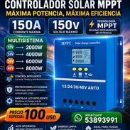 MPPT 150A REAL CONTROLADOR SOLAR 150V DE ENTRADA MULTISISTEMA AUTOMATICO - Img 56642530
