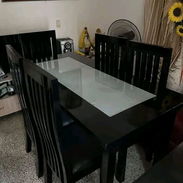 Juego de Comedor de Madera - Img 54643479
