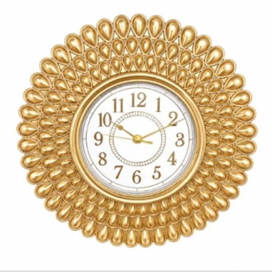 Reloj decorativo de pared, con mantel amarillo claro de regalo 🎁🎉 - 2/2