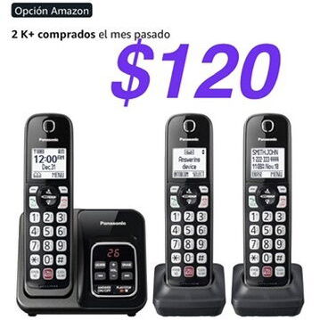 Inalambricos   Panasonic. VTech. ET&T* Desde los $35. Garantia escrita*Envio disponible - 7/8