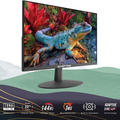 Monitor FHD en caja 22 pulgadas ,envio gratis . - Img 126428929
