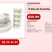 SET DE VAJILLAS VPT-0258 - Img 56216457