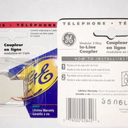 Conector doble para rj11, teléfono fijo, ideal para conectar dos teléfonos a una misma línea,  contestadores automático - Img 55740281